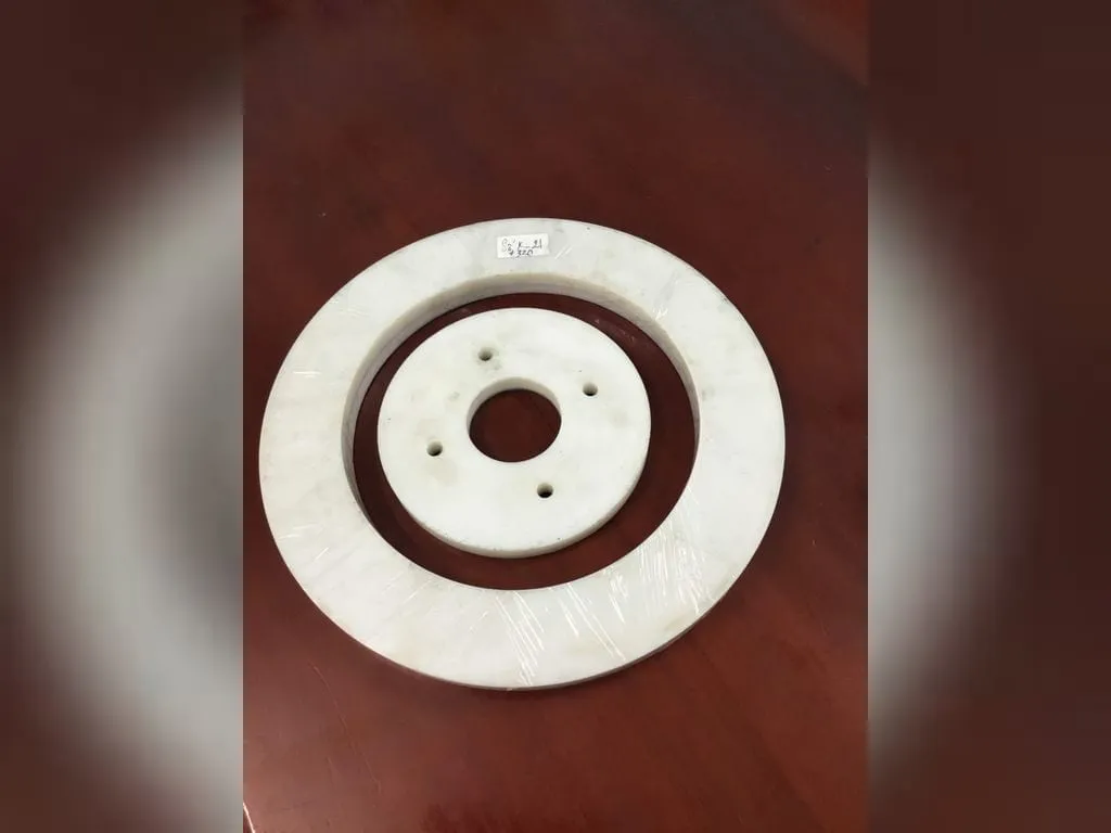 Gioăng silicon chịu nhiệt cắt CNC theo bản vẽ, nhìn từ trên xuống